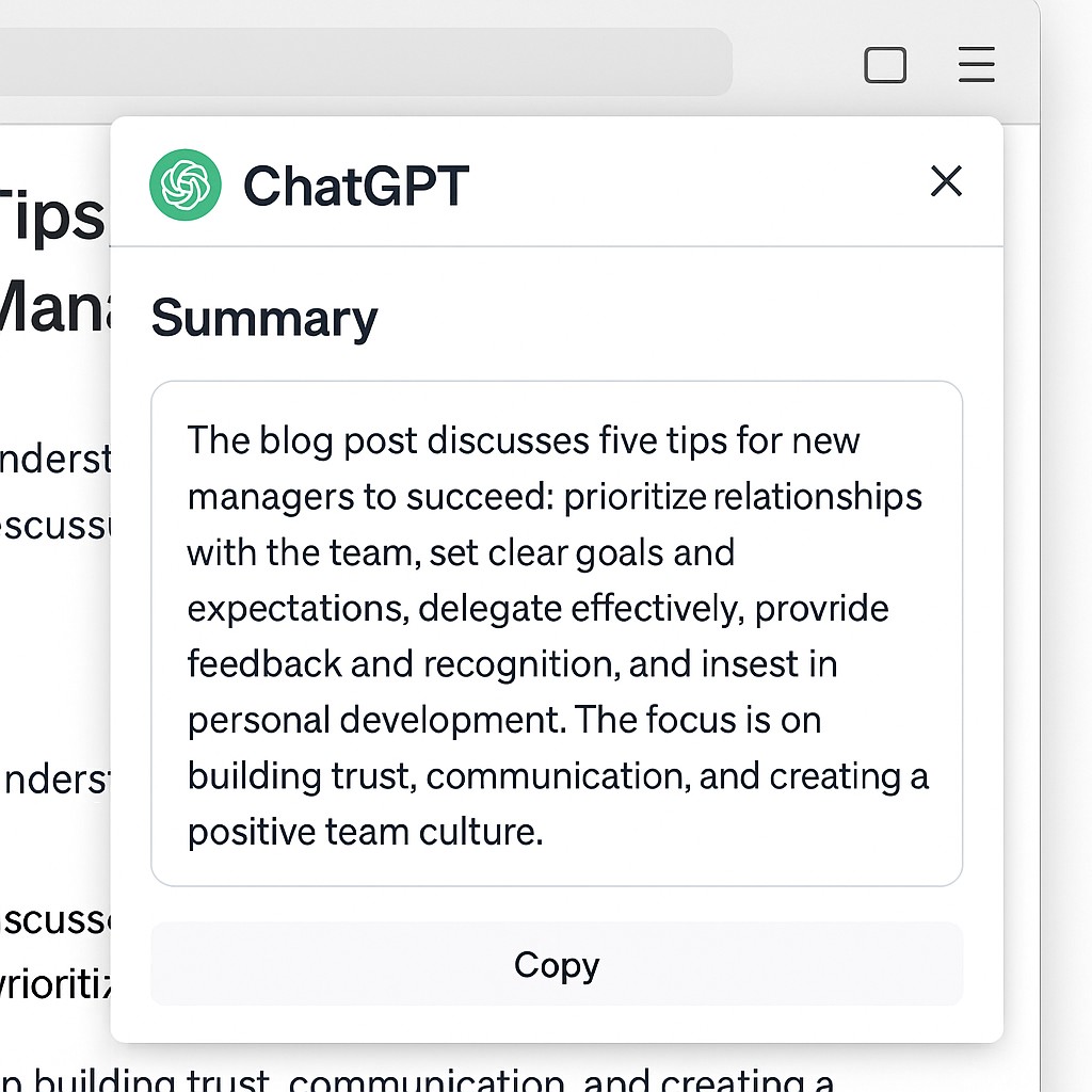 AI Chrome extensions